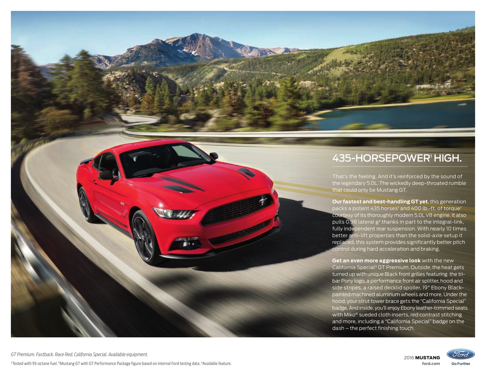 2016 Ford Mustang Brochure Page 23